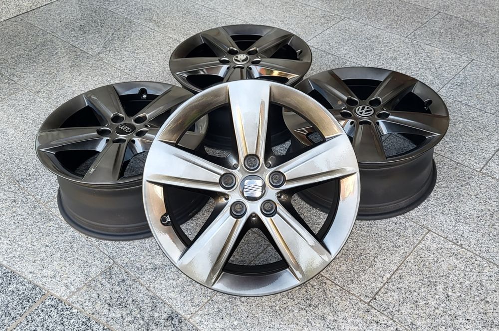 Alufelgi 17 5x112 VW touran golf Audi a3 a4 Seat leon Skoda #16