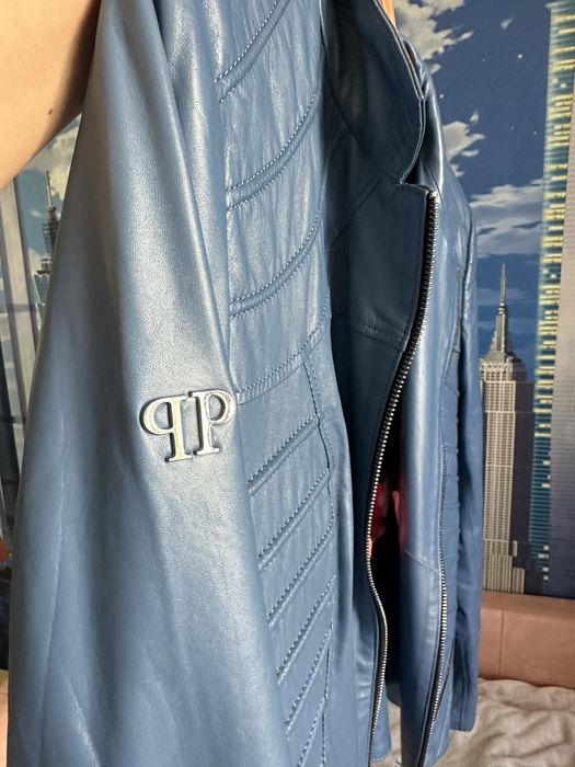Продам шкіряну куртку Philipp Plein