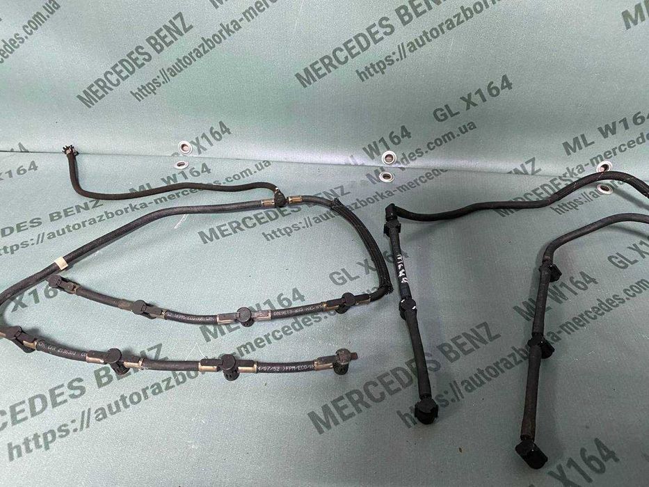 Трубка паливна обратка форсунок 3.0 дизель Mercedes ML w164 w166 164