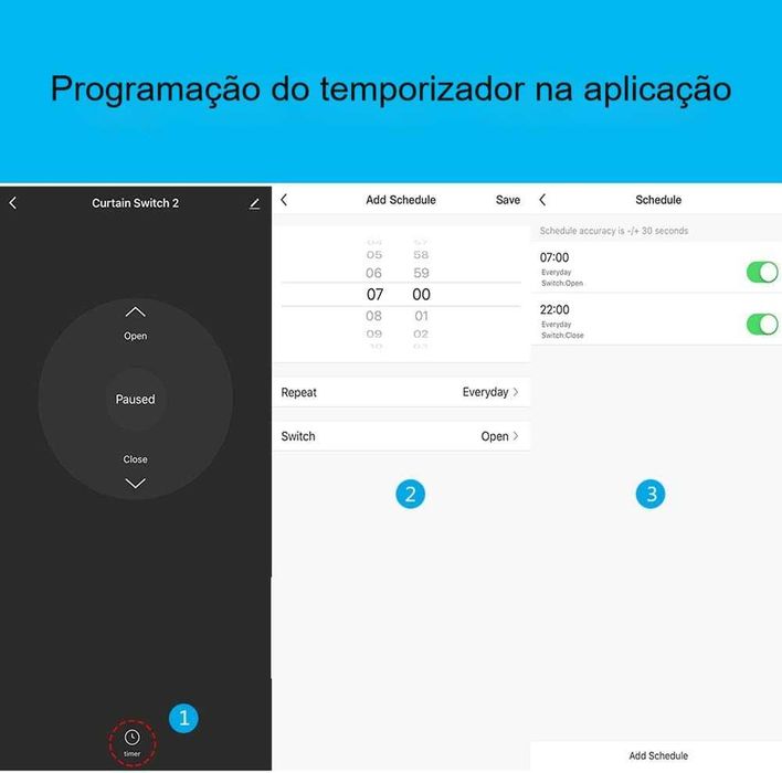 Módulo Interruptor Cortinas QS-Zigbee/WiFi Tuya | Zigbee 3.0 | Alexa | Google Home
