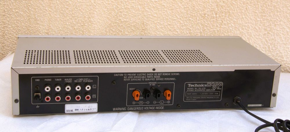 Amplificador Integrado  Technics SU-Z15
