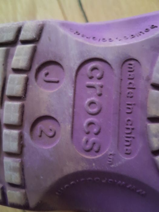 Crocsy fioletowe 31-33