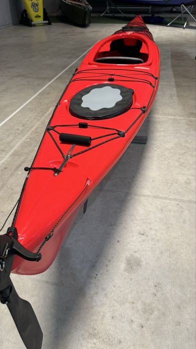 Kajak BlackSpring 430 skeg+ster jedynka wyprawowa