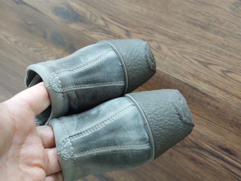 Botki z naturalnej skóry marki Ecco 40