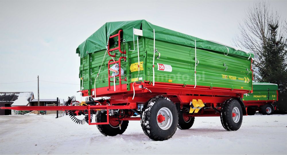 Przyczepa Pronar dwuosiowa T653/2 6t PT606 PT608 jedno osiowa tandem