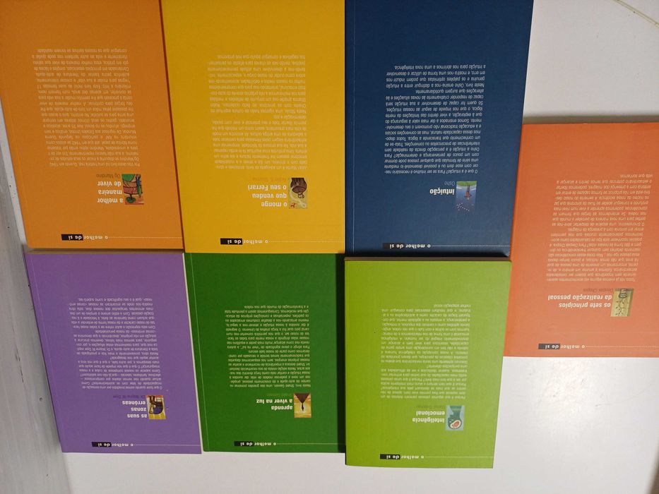 Lote de livros de auto-ajuda 7 unidades