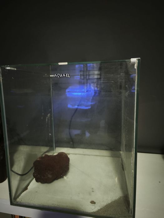 Aquario em cubo completo