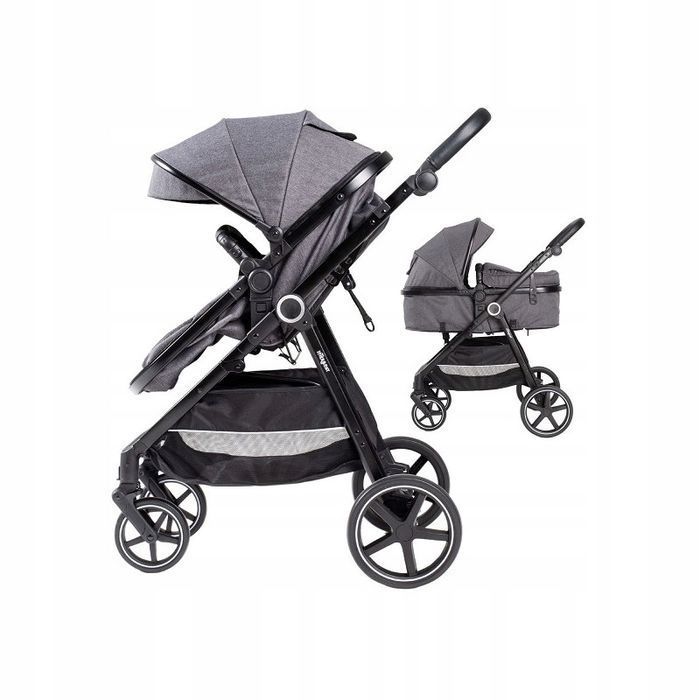 Wózek Interbaby Versa 2w1 Grey