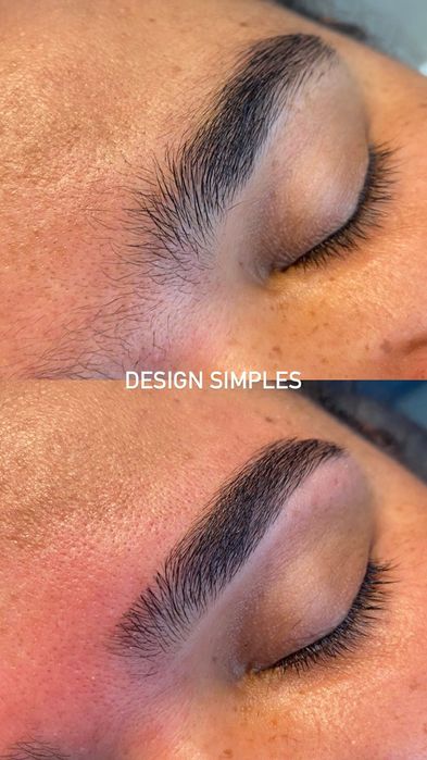 Sobrancelha brow lamination