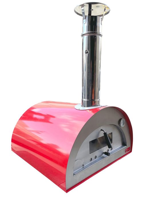 Forno a gás e a lenha como novo