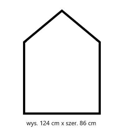 Tablica kredowa wym. 124 x 86