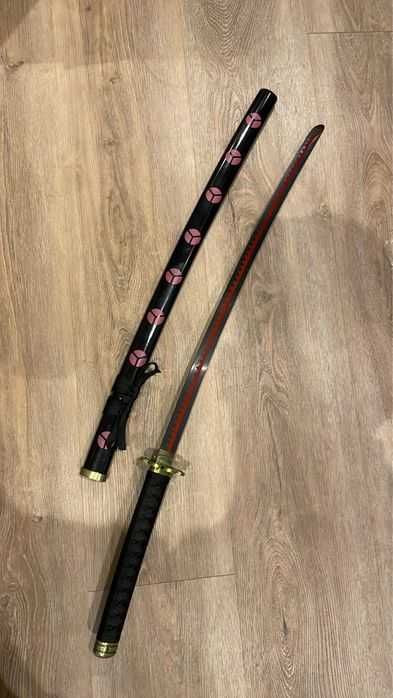Katana de aço do ZORO do anime ONE PIECE