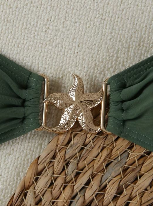 Купальник оливковий L