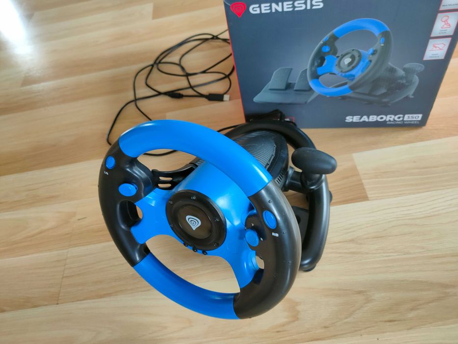 Kierownica do gier Genesis Seaborg 350 stan idealny