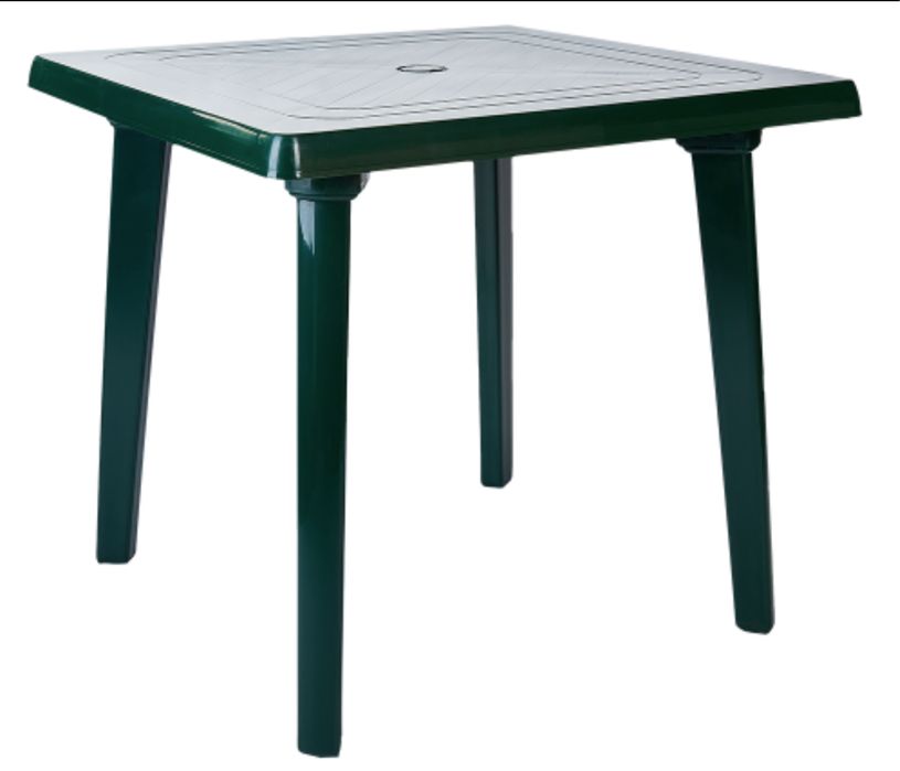 Стіл пластиковий розбірний 80*80