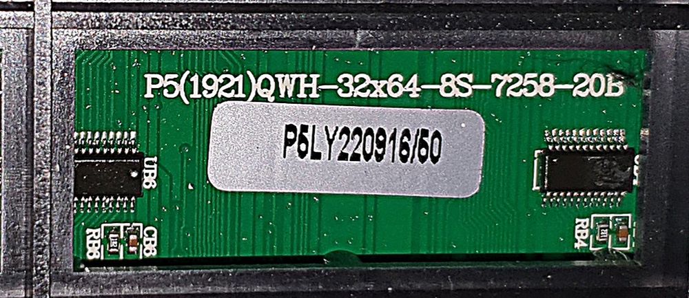 64x32 RGB LED Matrix