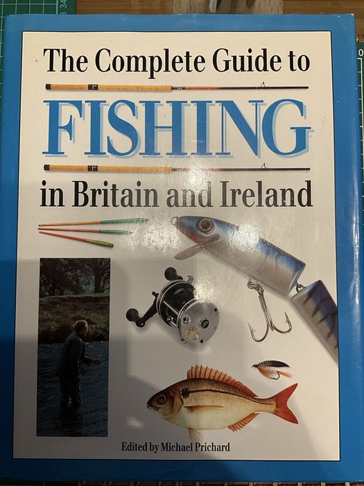 Książka w języku angielskim o tematyce wędkarskiej