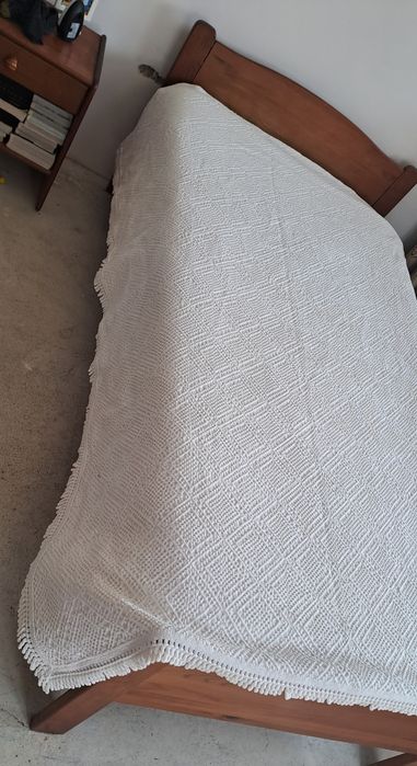 Colcha antiga em algodão como Nova