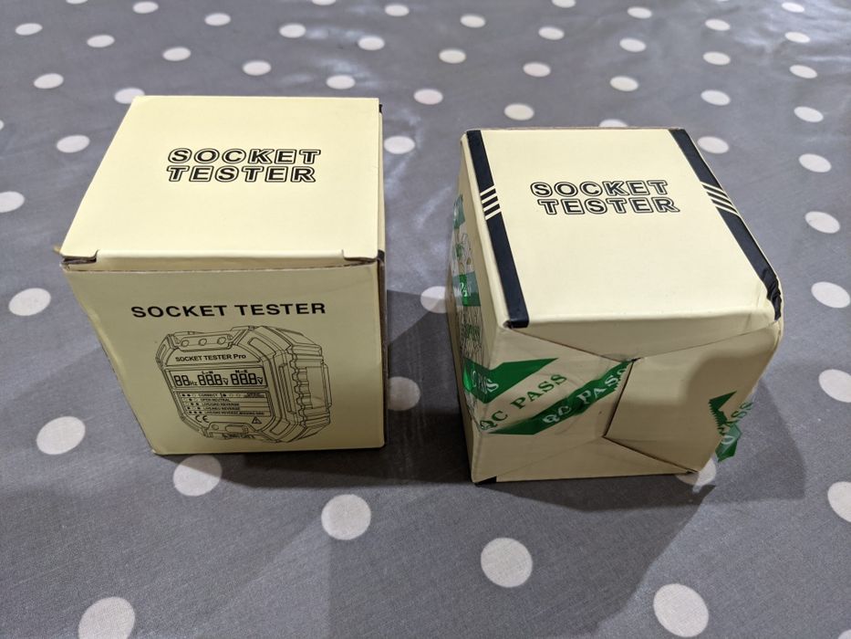 Testador tomada eléctrica portátil