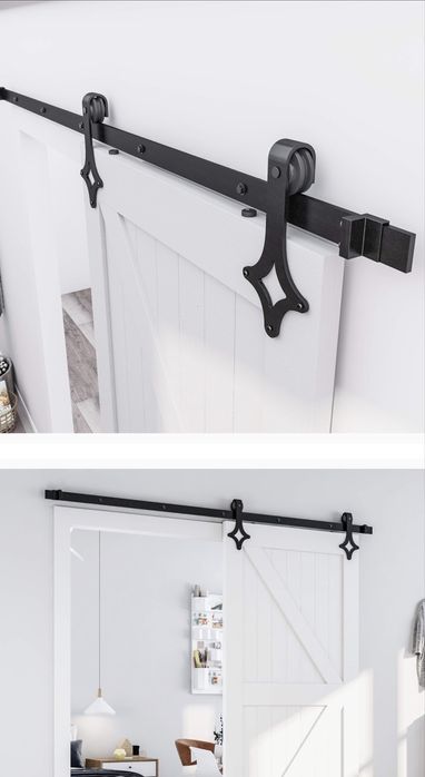 Carril para porta de correr estilo celeiro - nova