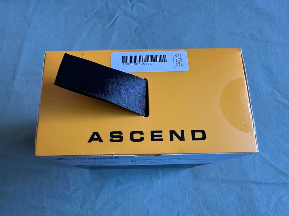 Conjunto de keycaps ABS Glorious ISO-PT preto novo e selado