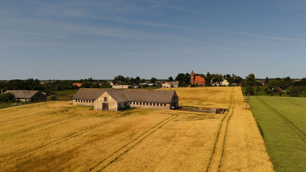 Gospodarstwo rolne 8.17ha/stodoła 445m2