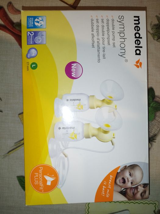 Набір подвійний double pump set до молоковідсмоктувача medela symphony