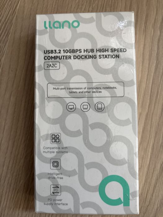 Llano USB C Hub 3.2Gen 10gbps pamiec zewnetrzna
