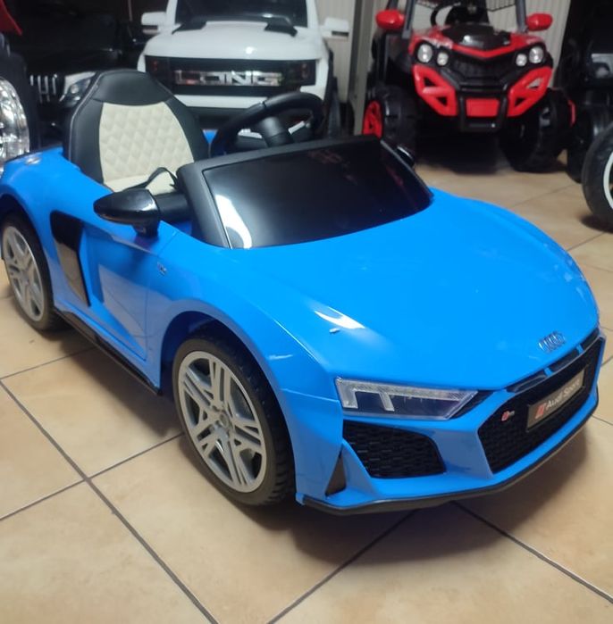 Samochód AUDI R8 SPORT na akumulator dla dzieci niebieski