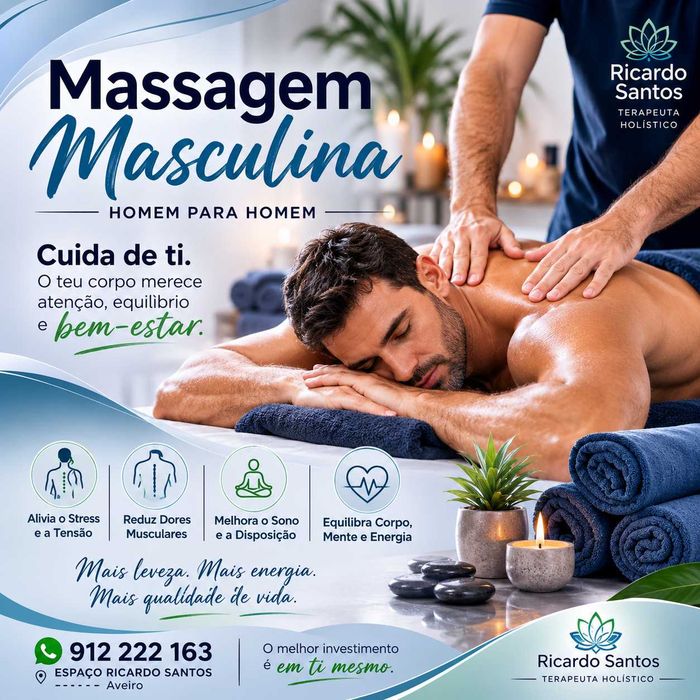 Men Who Take Care of Themselves, Male Massage!