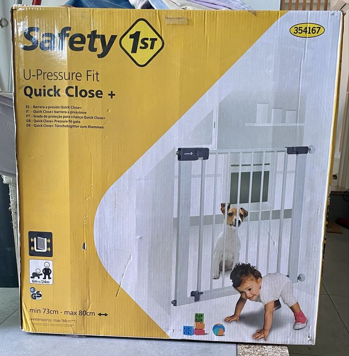 Barreira de Segurança Safety 1st Quick Close+ 73–80 cm