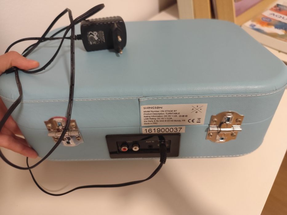 Leitor de vinil SWINGSON como novo