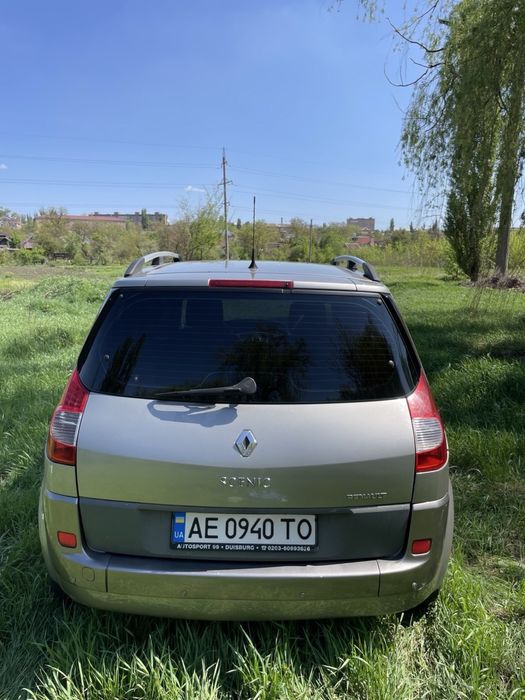 Рено сценік 2 (2006 р.) 1,6 (газ/бензин) / RENAULT Scenic II