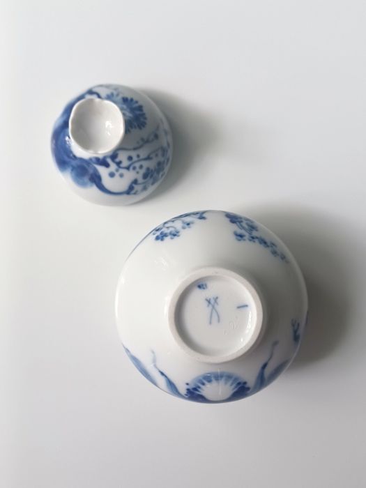 Mała Cukierniczka Cukiernica Meissen Miśnia Blue Onion