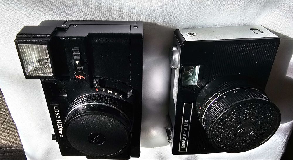 radziecki aparat Vilia Triplet + Elikon 35CM