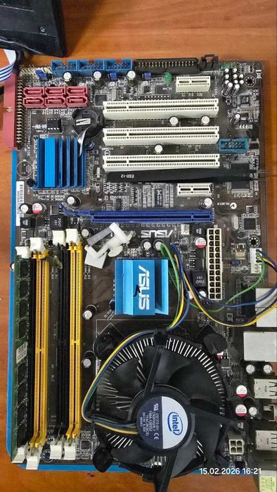 Комплектуючі до ПК,материнки LGA775/478/AM2,ретро, CPU