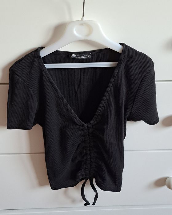 Top zara preto s