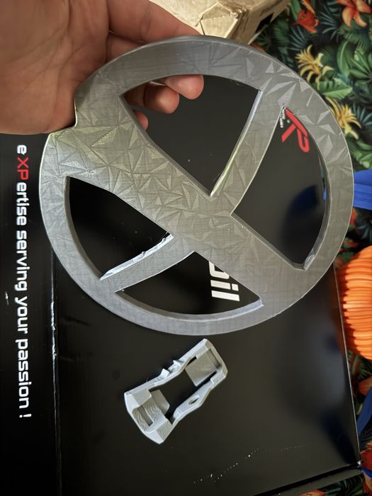 Zestaw Bumperking + wzmocnienie uszu XP Deus 2/X35/HF 9” siwy