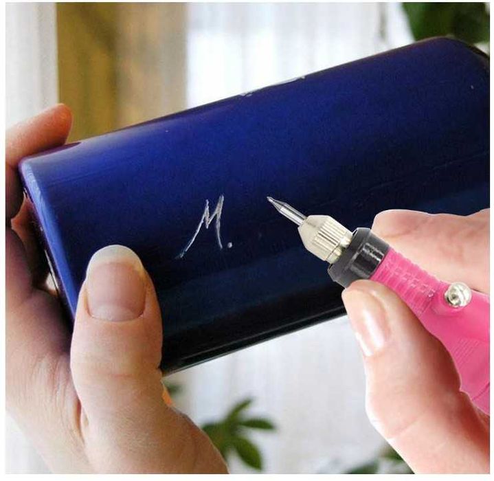 Wielofunkcyjna grawerka elektryczna, regulacja prędkości + akcesoria