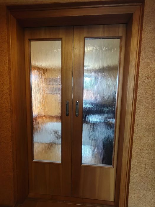 Drzwi wewnętrzne, podwójne, przesuwane