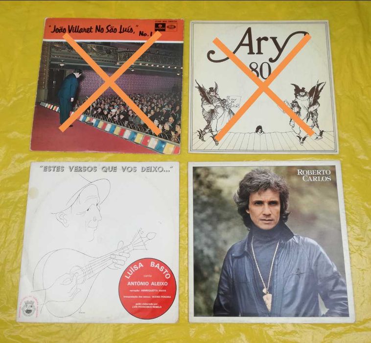 Discos Carlos do Carmo, Tom Jones, Música Clássica,..