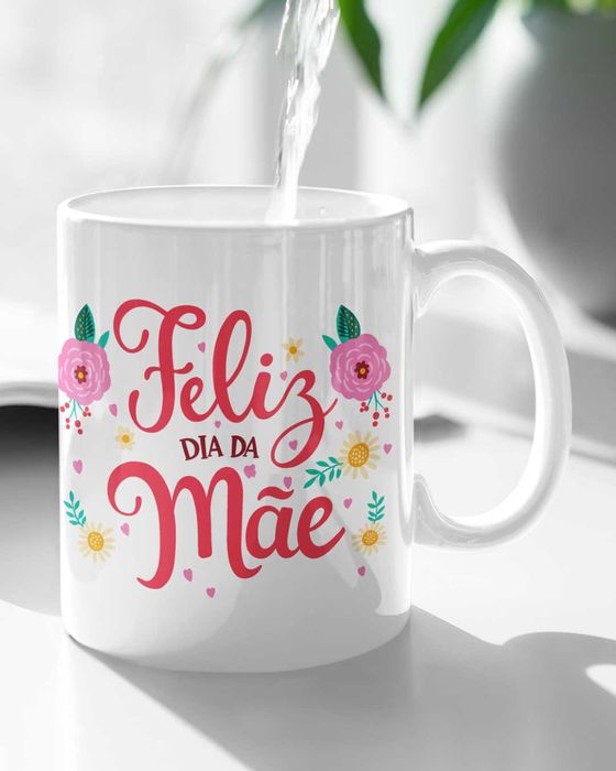 Dia da Mãe - Canecas de cerâmica