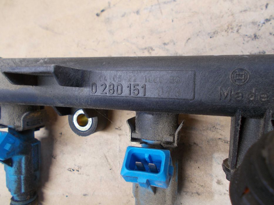 fiat ALBEA 1.2 16v listwa wtryskowa wtryskiwacz 0280.155816