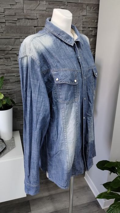 Oryginalna koszula jeansowa Vintage rozmiar XXXL