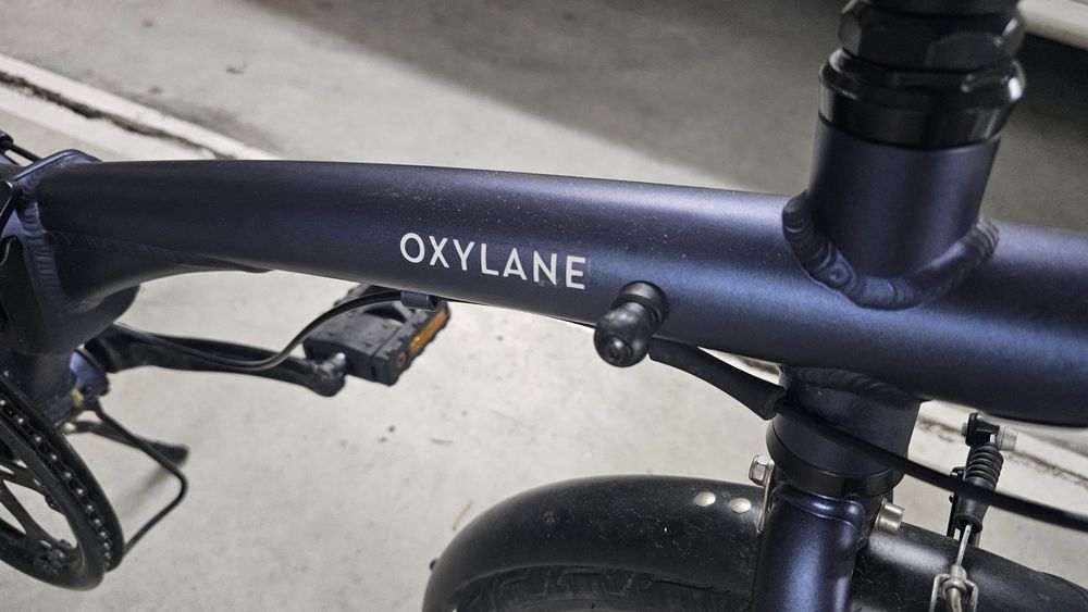 Bicicleta Oxylane Fold 500 Dobrável