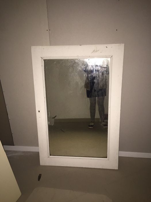 Espelho antigo em decapê