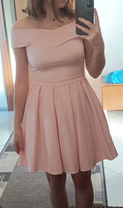 Krótka sukienka, wieczorowa, eventowa, komunijna, weselna