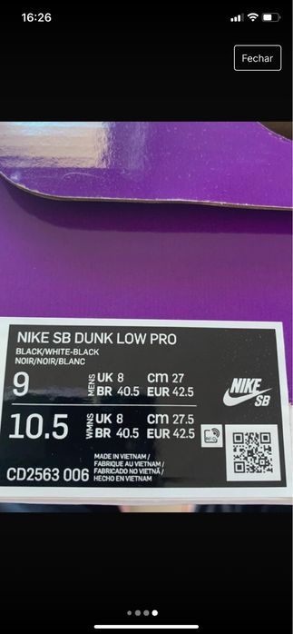 Nike SB - originais