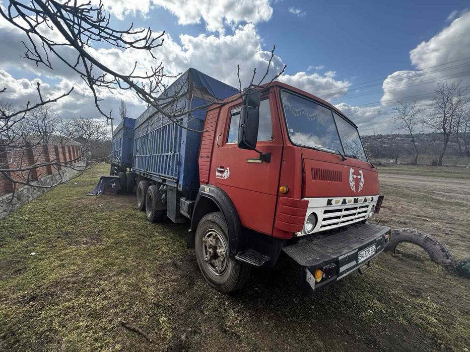 Продам камаз 53215 із прицепом не ман і не даф бортовий грузовик