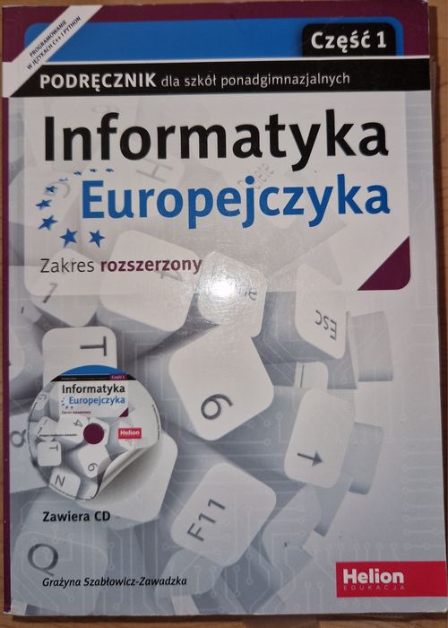 Podręcznik do technikum "Informatyka Europejczyka"